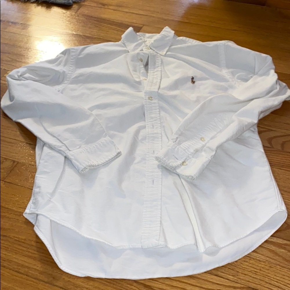 men’s POLO button up dress shirt